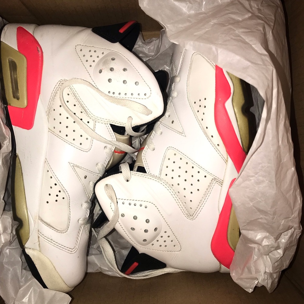 Air Jordan 6 White Infrared 2014